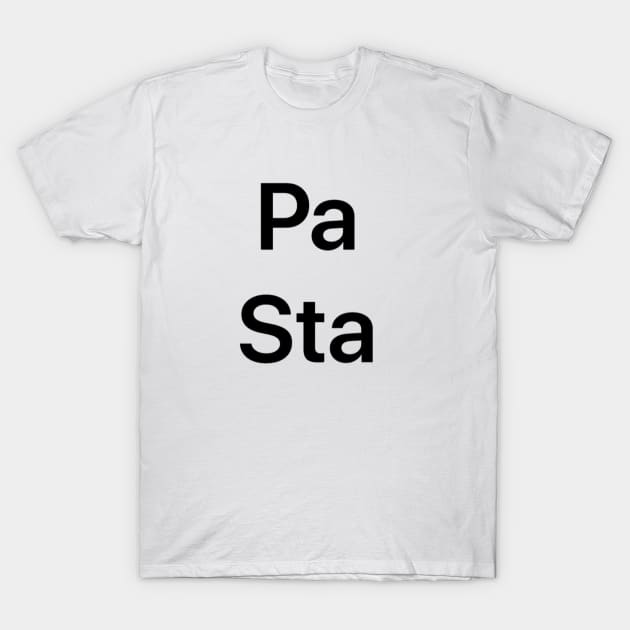 Pasta T-Shirt by Fraffa